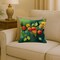 Edge Collections - 18" x 18" - Multicolor - Missouri Hawthorns Watercolor Throw Pillow - 1 Piece